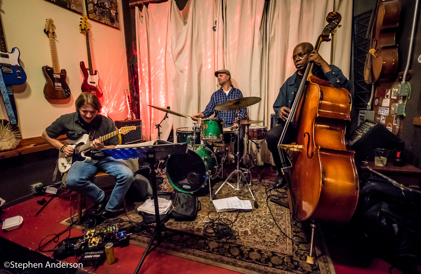 The Bodhi Trio at Jack's by the Tracks in Pascagoula, MS